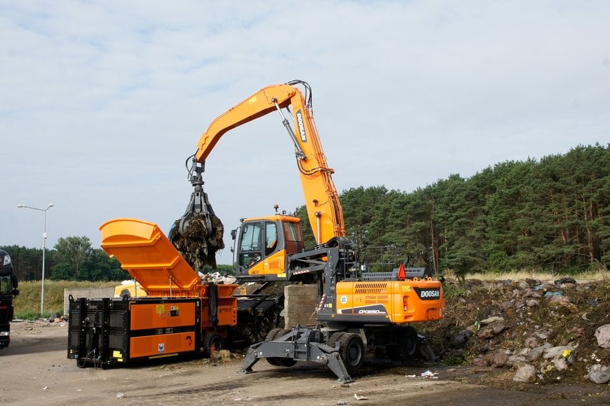 New Doosan Material Handler at ZUO International in Poland